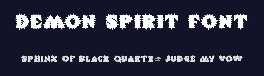 Demon Spirit Font by noahtype — Blackletter Font — thumbnail 2