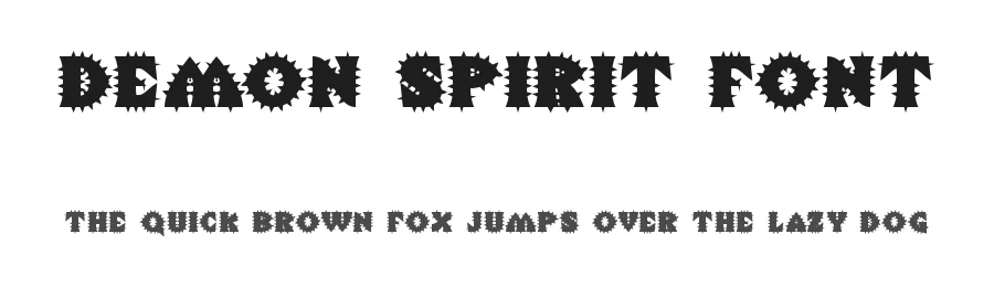 Demon Spirit Font by noahtype — Blackletter Font