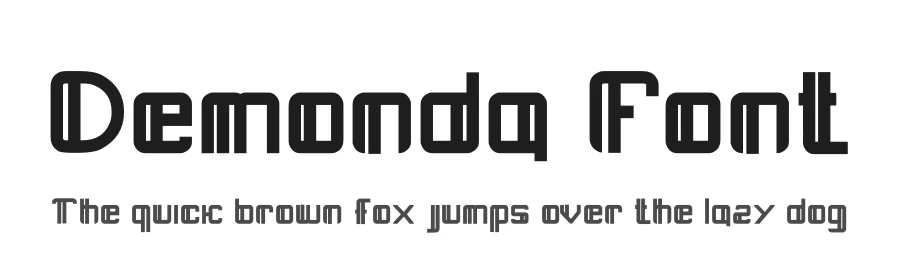 Demonda Font by hayoyuka8 — Display Font