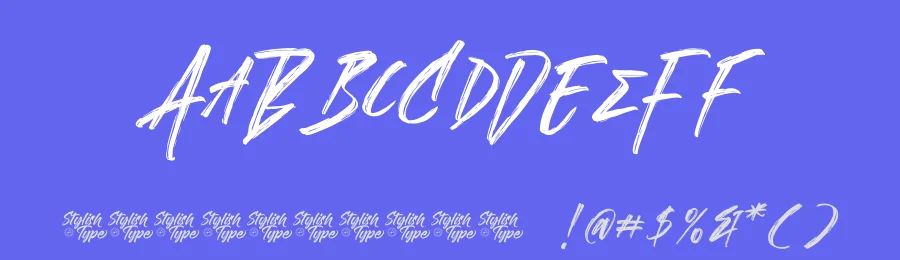 Demonic Echo – Bold Brush Calligraphy Font by stylishtype.co — Script Handwritten Font — thumbnail 3