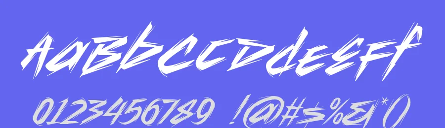 Demonic Gash Typeface by alit design — Decorative Font — thumbnail 3