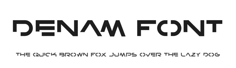 Denam Font by hayoyuka8 — Display Font