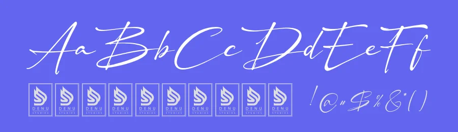 Dengacho Signature Font by Denustudios — Script Handwritten Font — thumbnail 3