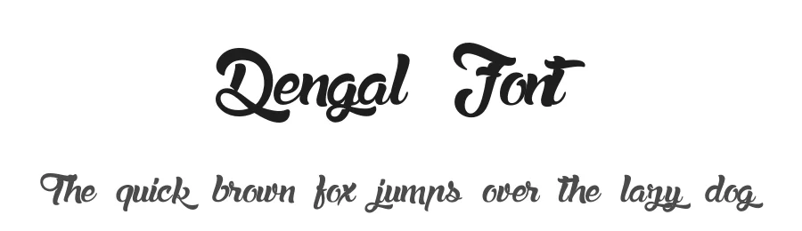 Dengal Font by albert_kalingga — Script Handwritten Font