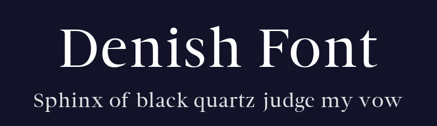 Denish Font by Creativetacos — Serif Font — thumbnail 2