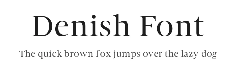 Denish Font by Creativetacos — Serif Font