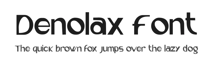 Denolax Font by letterfiastudio — Display Font