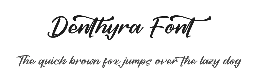 Denthyra Font by letterenastudios — Script Handwritten Font