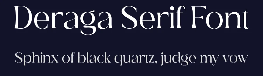 Deraga Serif Font by Storytype — Serif Font — thumbnail 2