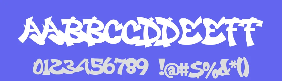 Derans Vandals Graffiti Font by Cikareotype — Display Font — thumbnail 3