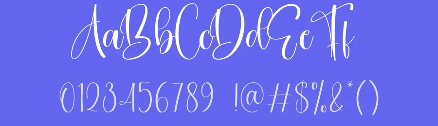 Derivative Calligraphy Font by creativeletter — Script Handwritten Font — thumbnail 3