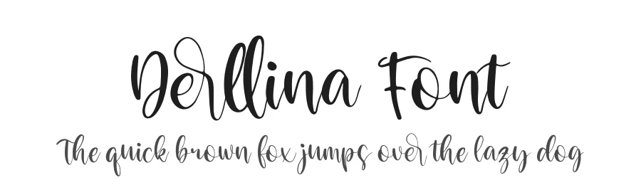 Derllina Font by perspectype — Script Handwritten Font