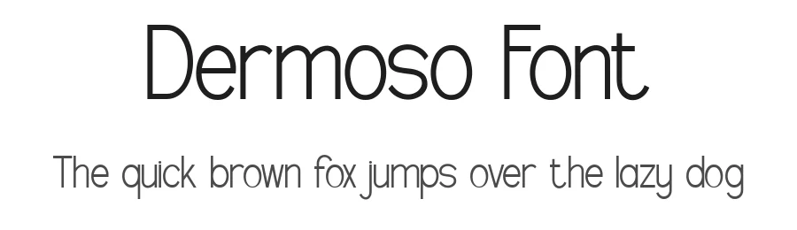 Dermoso Font by Flawless And Co — Sans Serif Font