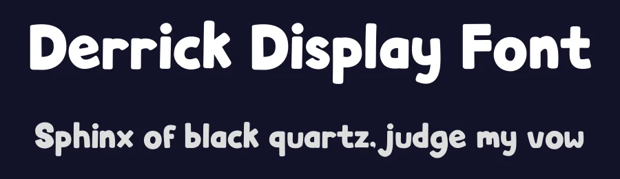 Derrick Display Font by Tokokoo Studio — Display Font — thumbnail 2