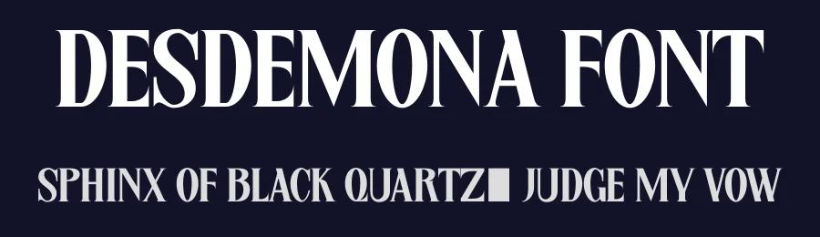 Desdemona Font by sixtypefoundry — Serif Font — thumbnail 2