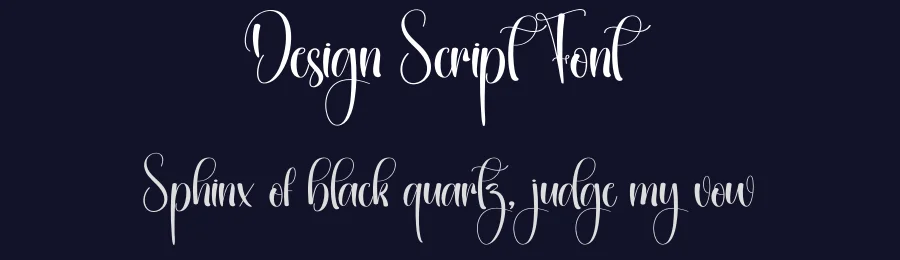 Design Script Font by creativeletter — Script Handwritten Font — thumbnail 2