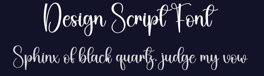 Design Script Font by creativeletter — Script Handwritten Font — thumbnail 2