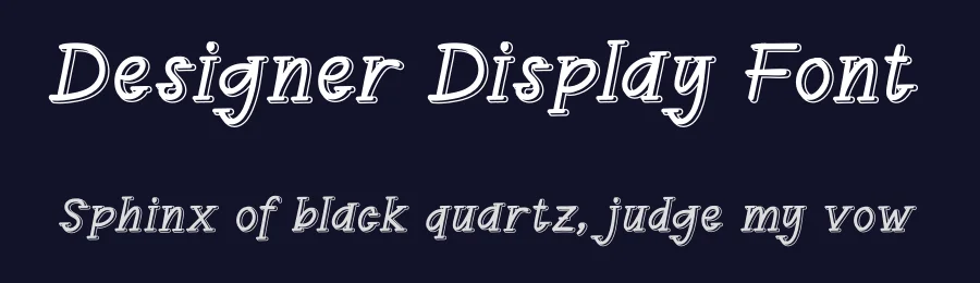 Designer Display Font by andikastudio — Script Handwritten Font — thumbnail 2