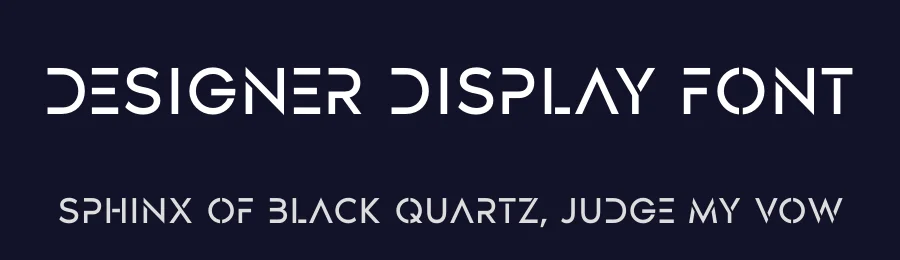 DESIGNER Display Font by andikastudio — Sans Serif Font — thumbnail 2