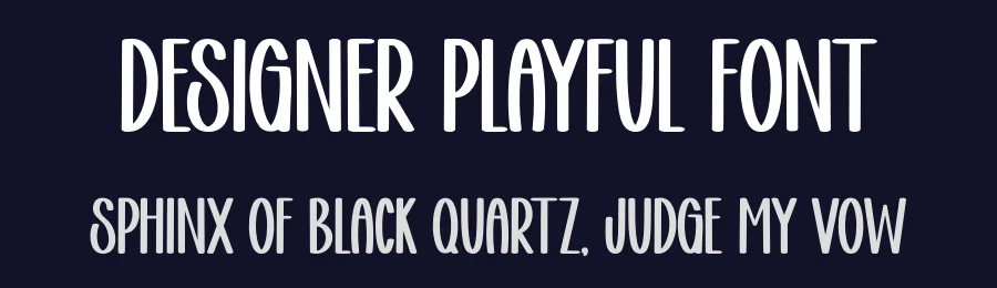 Designer Playful Font by Minimalist Eyes — Display Font — thumbnail 2
