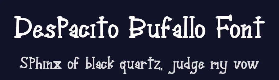 Despacito Bufallo Font by Javanicestudio — Display Font — thumbnail 2