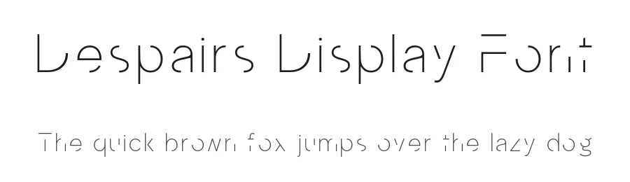 Despairs Display Font by TypeFactory — Display Font