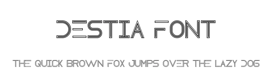 Destia Font by nihstudio — Sans Serif Font