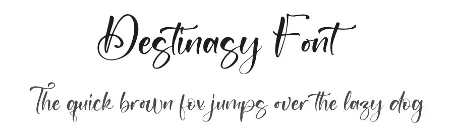 Destinasy Font by letterfabric — Script Handwritten Font
