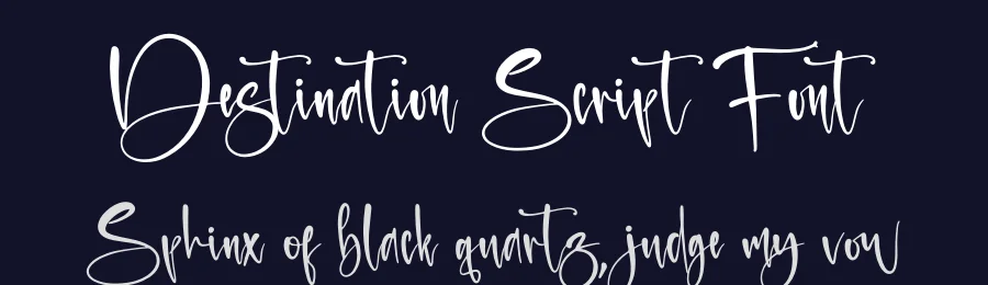 Destination Script Font by afterpaper — Script Handwritten Font — thumbnail 2