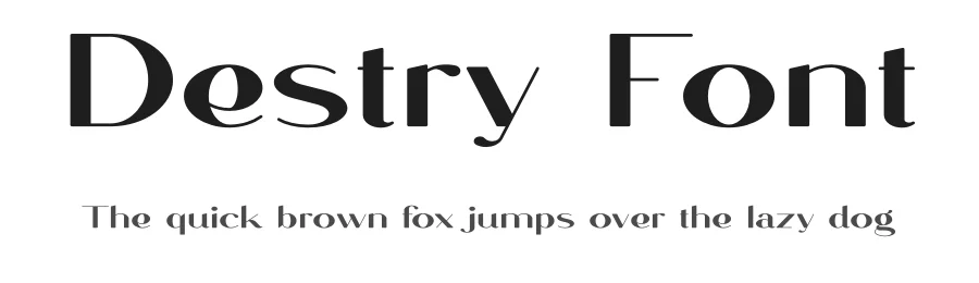 Destry Font by vpcreativeshop — Display Font