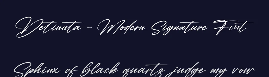 Detinata – Modern Signature Font by letternity — Script Handwritten Font — thumbnail 2