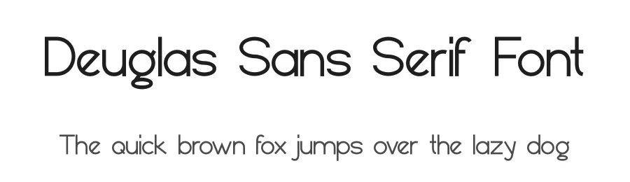 Deuglas Sans Serif Font by Sealoung β Sans Serif Font