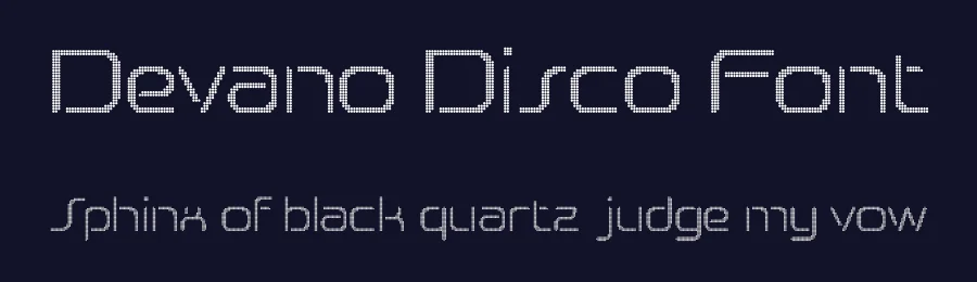 Devano Disco Font by craftsupplyco — Display Font — thumbnail 2