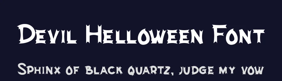Devil Helloween Font by letterfiastudio — Display Font — thumbnail 2