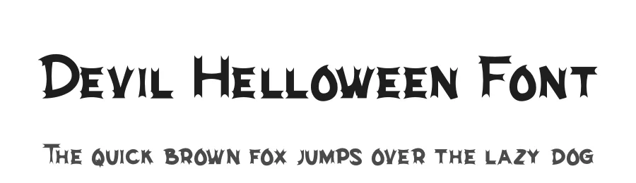 Devil Helloween Font by letterfiastudio โ Display Font