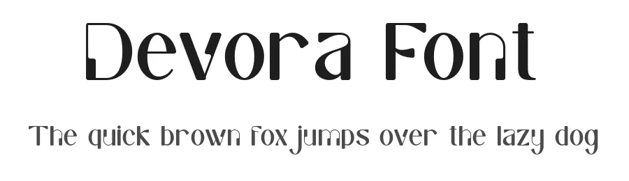 Devora Font by ErmediaStudio — Sans Serif Font