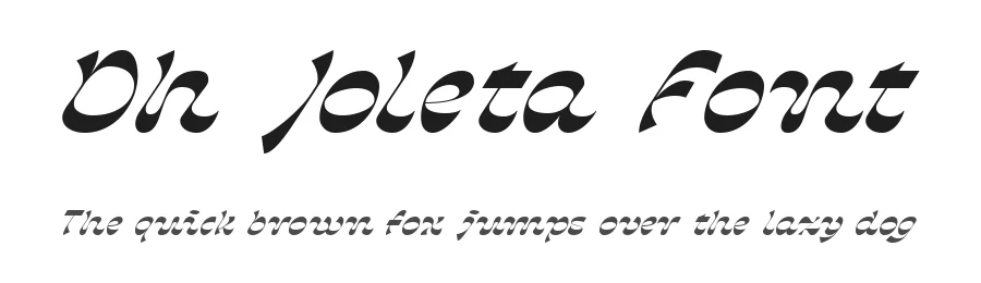 Dh Joleta Font by Dharmas Studio — Display Font