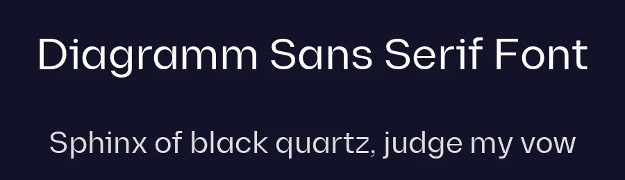 Diagramm Sans Serif Font by Harmnessless Type — Sans Serif Font — thumbnail 2