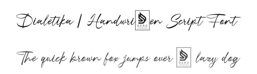 Dialetika | Handwritten Script Font by Gracetypestudio — Script Handwritten Font