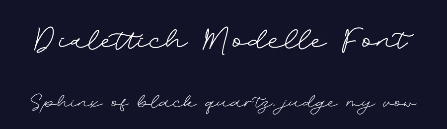 Dialettich Modelle Font by perspectype — Script Handwritten Font — thumbnail 2