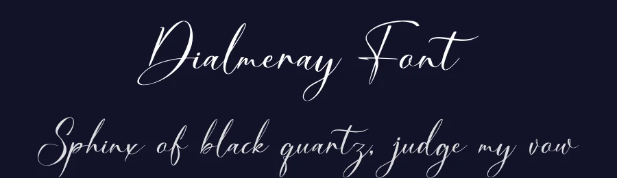 Dialmeray Font by Denustudios — Script Handwritten Font — thumbnail 2
