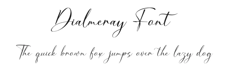 Dialmeray Font by Denustudios — Script Handwritten Font