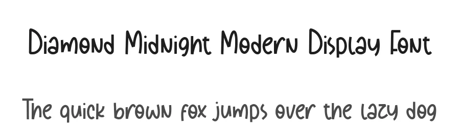Diamond Midnight Modern Display Font by balpirick — Display Font