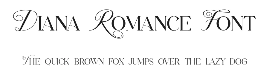 Diana Romance Font by UICreative — Serif Font