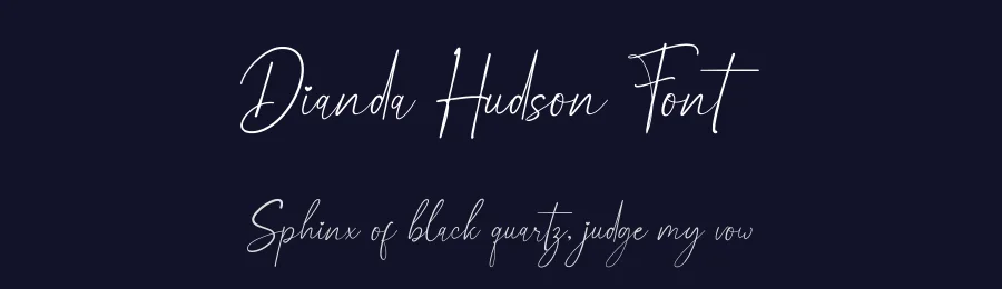 Dianda Hudson Font by yontype — Script Handwritten Font — thumbnail 2