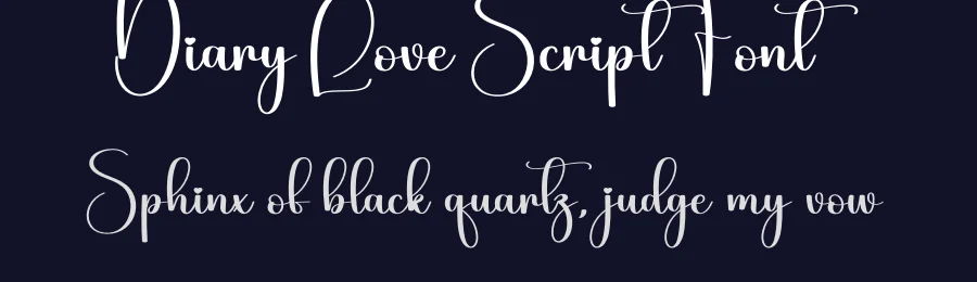 Diary Love Script Font by creativeletter — Script Handwritten Font — thumbnail 2