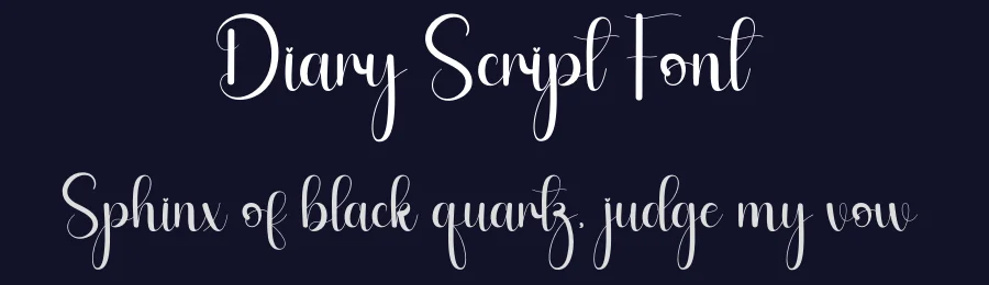 Diary Script Font by andikastudio — Script Handwritten Font — thumbnail 2