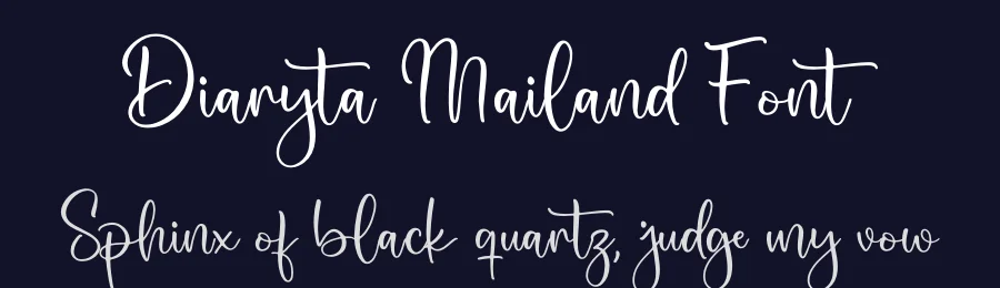 Diaryta Mailand Font by letterfabric — Script Handwritten Font — thumbnail 2