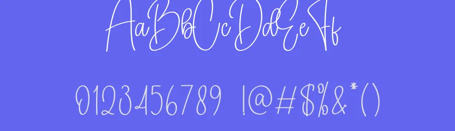 Dictionary Calligraphy Font by creativeletter — Script Handwritten Font — thumbnail 3