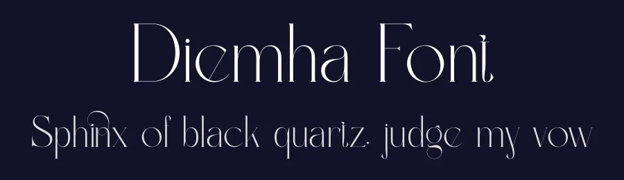 Diemha Font by Muflieart — Serif Font — thumbnail 2